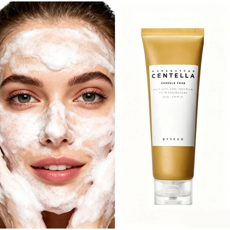 Centella Face Refreshing Foaming Cleanser – Mousse Nettoyante Douce et Apaisante